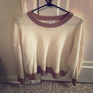 Madewell cashmere sweatshirt from 2018.